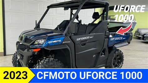 Cfmoto uforce 1000 reviews - The base price of the 2023 CFMOTO UFORCE 1000 ATV is $12999. This is $433.33 more expensive than its competition. The V Twin engine in the 2023 CFMOTO UFORCE 1000 ATV has a displacement of 963 cc which is 26.35% more than its competition. The 2023 CFMOTO UFORCE 1000 ATV weighs 1520 lbs which is 2.72% less than other UTV models. 